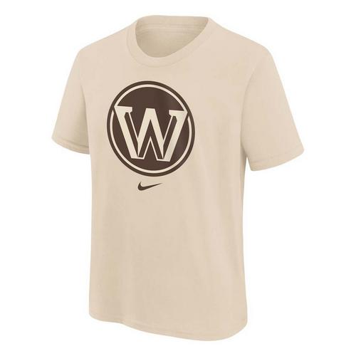 Nike Kids' Golden State Warriors 2025 City Edition Essential Logo T-Shirt - Primary Image