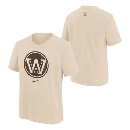 Nike Kids' Golden State Warriors 2025 City Edition Essential Logo T-Shirt - Primary Image