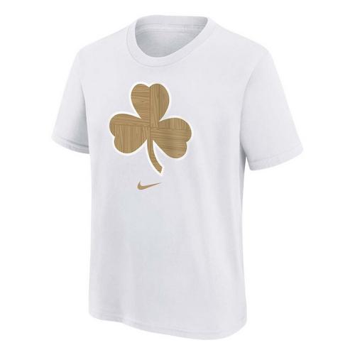 Nike Kids' Boston Celtics 2025 City Edition Essential Logo T-Shirt - Primary Image