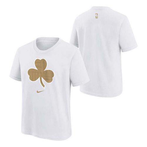 Nike Kids' Boston Celtics 2025 City Edition Essential Logo T-Shirt - Primary Image