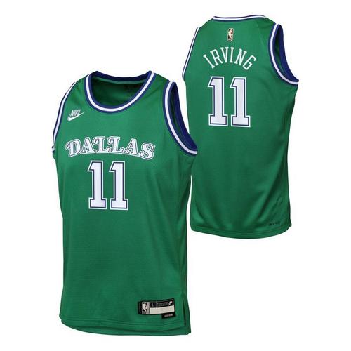 Nike Kids' Dallas Mavericks Kyrie Irving #11 Hardwood Classics Swingman Jersey - Primary Image