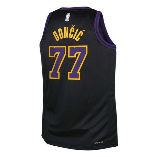 Nike Kids' Los Angeles Lakers Luka Doncic #77 2025 City Edition Swingman Jersey - Primary Image