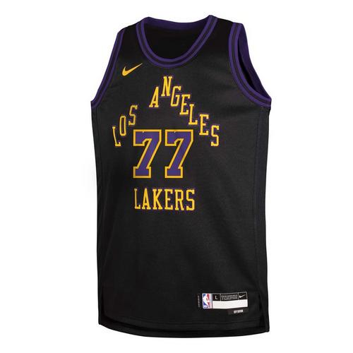 Nike Kids' Los Angeles Lakers Luka Doncic #77 2025 City Edition Swingman Jersey - Primary Image