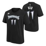Nike Kids' Minnesota Timberwolves Naz Reid #11 Hardwood Classics Name & Number T-Shirt - Thumbnail 1 of 3