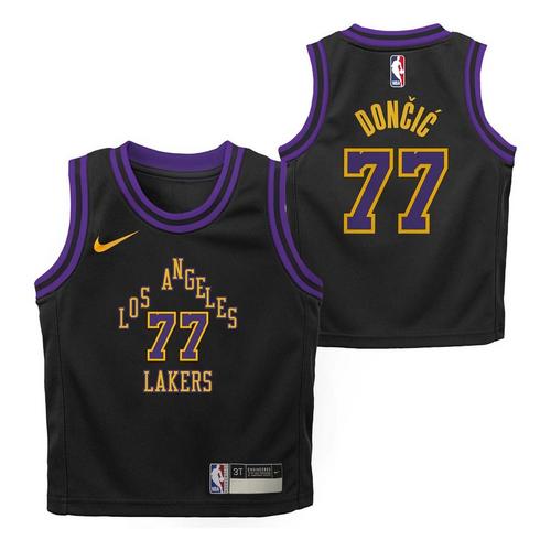 Nike Kids' Los Angeles Lakers Luka Doncic #77 2025 City Edition Swingman Jersey - Primary Image