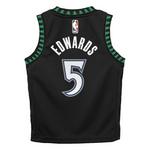 Nike Kids' Minnesota Timberwolves Anthony Edwards #5 Hardwood Classics Swingman Jersey - Thumbnail 2 of 3