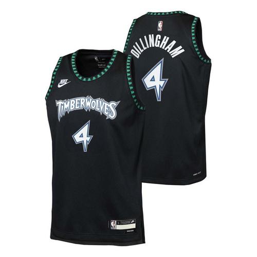 Nike Kids' Minnesota Timberwolves Rob Dillingham #4 Hardwood Classics Swingman Jersey - Primary Image