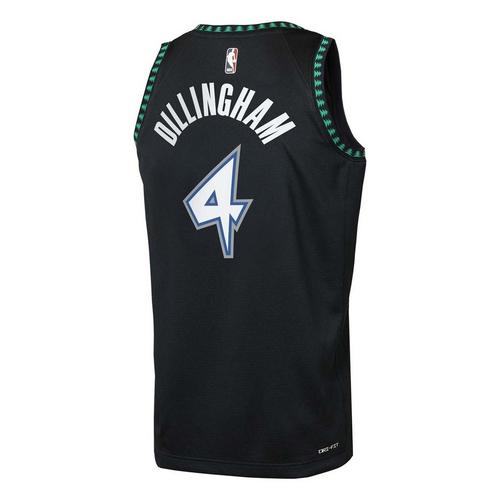 Nike Kids' Minnesota Timberwolves Rob Dillingham #4 Hardwood Classics Swingman Jersey - Primary Image