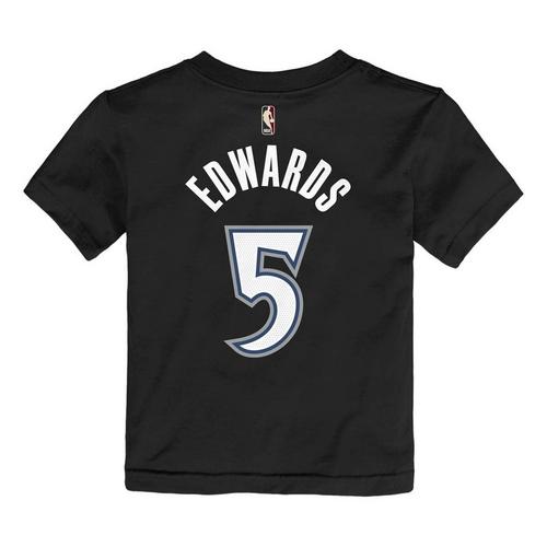 Nike Toddler Minnesota Timberwolves Anthony Edwards #5 Hardwood Classics Name & Number T-Shirt - Primary Image