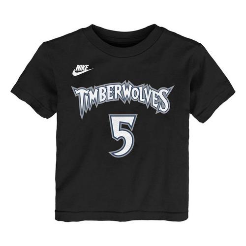 Nike Toddler Minnesota Timberwolves Anthony Edwards #5 Hardwood Classics Name & Number T-Shirt - Primary Image