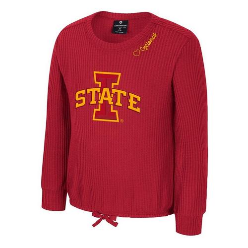 Colosseum Girls' Iowa State Cyclones Beautopia Long Sleeve T-Shirt - Primary Image