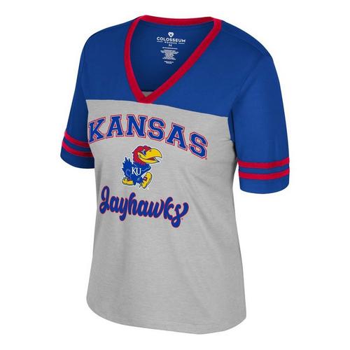 Colosseum Women's Kansas Jayhawks Second Choice T-Shirt - Primary Image