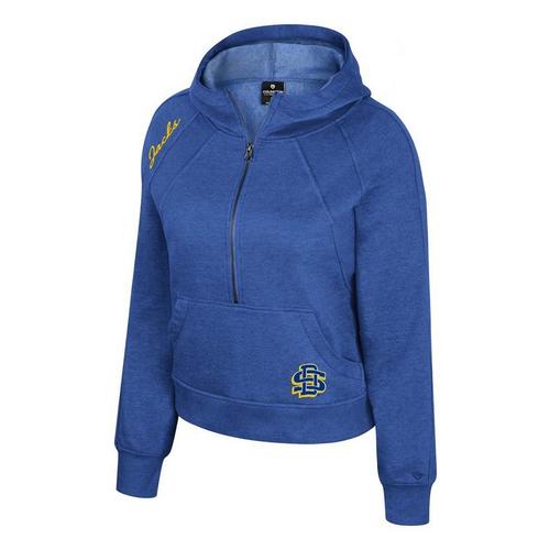 Colosseum Women's South Dakota State Jackrabbits Precipice Long Sleeve 1/4 Zip - Primary Image
