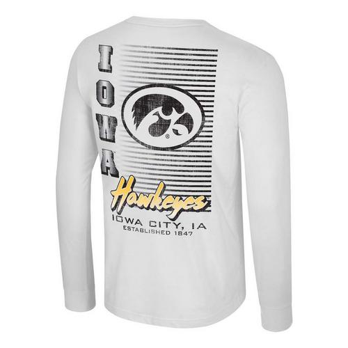 Colosseum Iowa Hawkeyes Lasso Long Sleeve T-Shirt - Primary Image