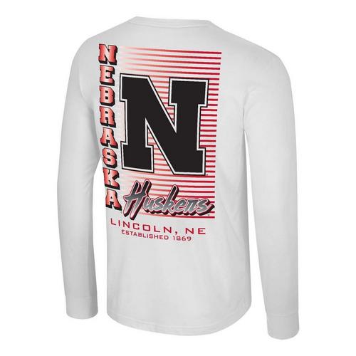 Colosseum Nebraska Cornhuskers Lasso Long Sleeve T-Shirt - Primary Image
