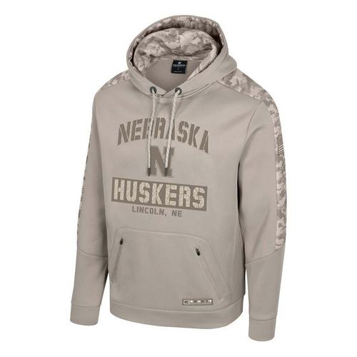 Colosseum Nebraska Cornhuskers Operation Hat Trick Battalion Hoodie - Primary Image