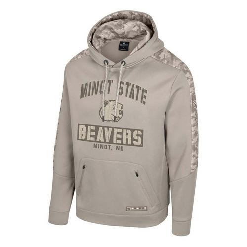 Colosseum Minot State Beavers Operation Hat Trick Battalion Hoodie - Primary Image