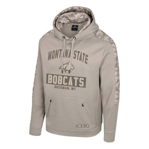 Colosseum Montana State Bobcats Operation Hat Trick Battalion Hoodie - Primary Image