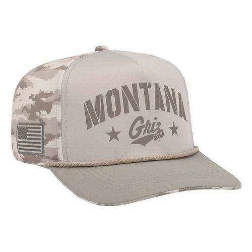 Colosseum Montana Grizzlies Operation Hat Trick Squad Adjustable Hat - Primary Image