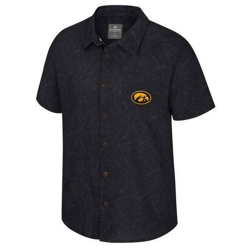 Colosseum Iowa Hawkeyes Duncan Camp Button Up - Primary Image