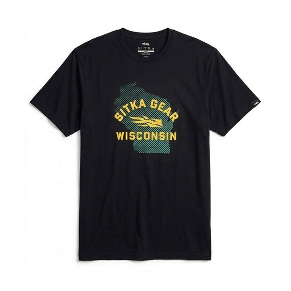 SITKA Men's  Wisconsin State Tee