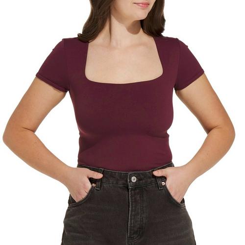 Women's Free People Clean Lines Square Neck Shirt - Primary Image