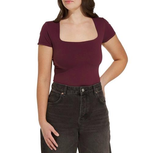 Women's Free People Clean Lines Square Neck Shirt - Primary Image