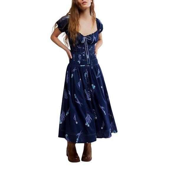 Women's Free People Complete Me Sweetheart Midi Dress
