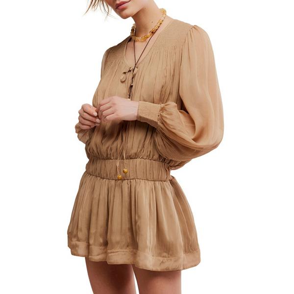 Women's Free People Sunbeam Long Sleeve Dress