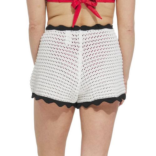 Women's Cupshe X Kelsey Anderson Cabana Crush Cover-Up Swim Shorts - Primary Image
