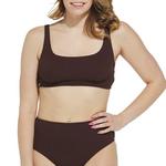 Women's Cupshe Scoop Neck Bralette Swim Bikini Top - Thumbnail 1 of 3