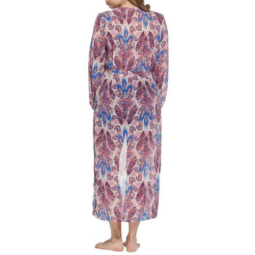 Women's Cupshe Maxi Tie Front Shirt Swim Cover Up - Primary Image