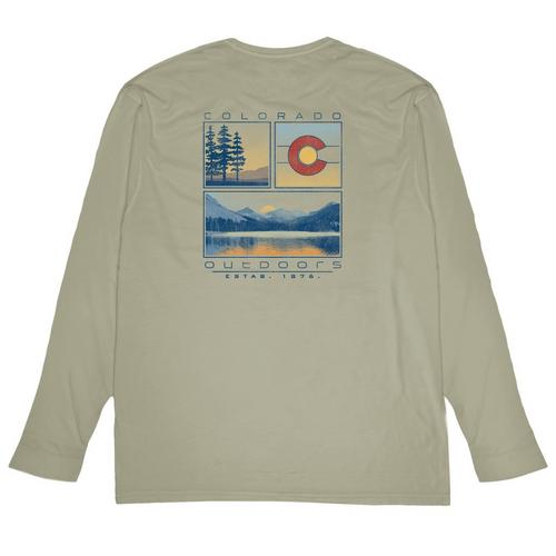 Blue 84 Premium Ringspun Long Sleeve T-Shirt - Primary Image