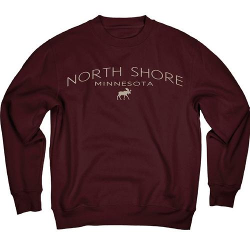Men's Blue 84 North Shore Minnesota Crewneck Sweatshirt - Primary Image