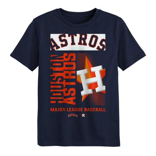 Genuine Stuff Kids' Houston Astros Force Out T-Shirt - Primary Image