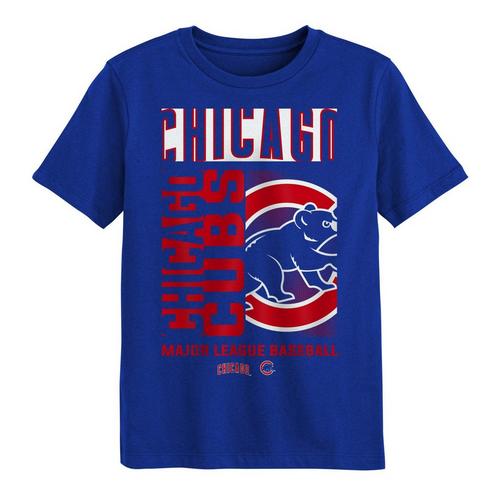 Genuine Stuff Kids' Chicago Cubs Force Out T-Shirt - Primary Image