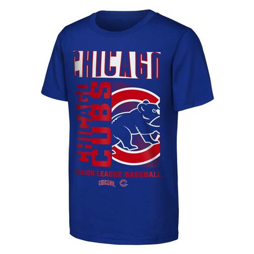 Genuine Stuff Kids' Chicago Cubs Force Out T-Shirt - Primary Image