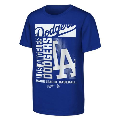 Genuine Stuff Kids' Los Angeles Dodgers Force Out T-Shirt - Primary Image