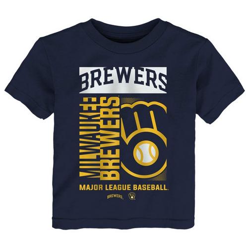 Genuine Stuff Toddler Milwaukee Brewers Force Out T-Shirt - Primary Image