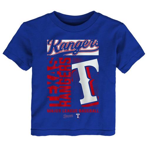 Genuine Stuff Toddler Texas Rangers Force Out T-Shirt - Primary Image