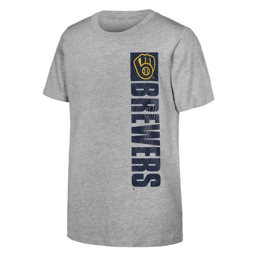 Genuine Stuff Kids' Milwaukee Brewers Line Drive T-Shirt - Primary Image