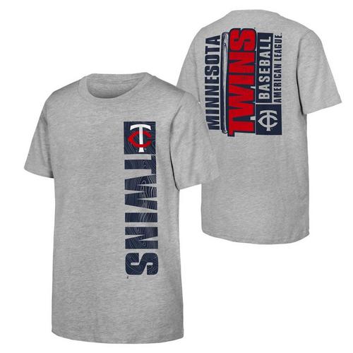 Genuine Stuff Kids' Minnesota Twins Line Drive T-Shirt - Primary Image
