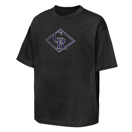 Genuine Stuff Kids' Colorado Rockies Backstop T-Shirt - Primary Image