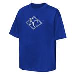 Genuine Stuff Kids' Kansas City Royals Backstop T-Shirt - Thumbnail 2 of 3