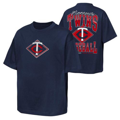 Genuine Stuff Kids' Minnesota Twins Backstop T-Shirt - Primary Image
