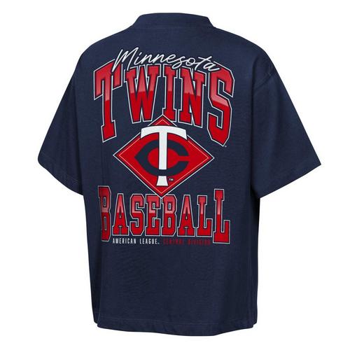 Genuine Stuff Kids' Minnesota Twins Backstop T-Shirt - Primary Image