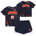 Genuine Stuff Baby Houston Astros Pinch Hit Short & T-Shirt Set - Thumbnail 1 of 4