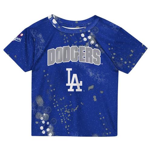 Genuine Stuff Baby Los Angeles Dodgers Pinch Hit Short & T-Shirt Set - Primary Image