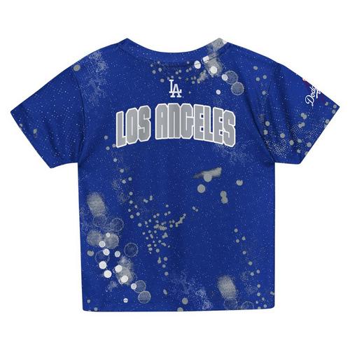 Genuine Stuff Baby Los Angeles Dodgers Pinch Hit Short & T-Shirt Set - Primary Image