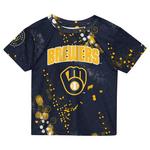Genuine Stuff Baby Milwaukee Brewers Pinch Hit Short & T-Shirt Set - Thumbnail 2 of 4